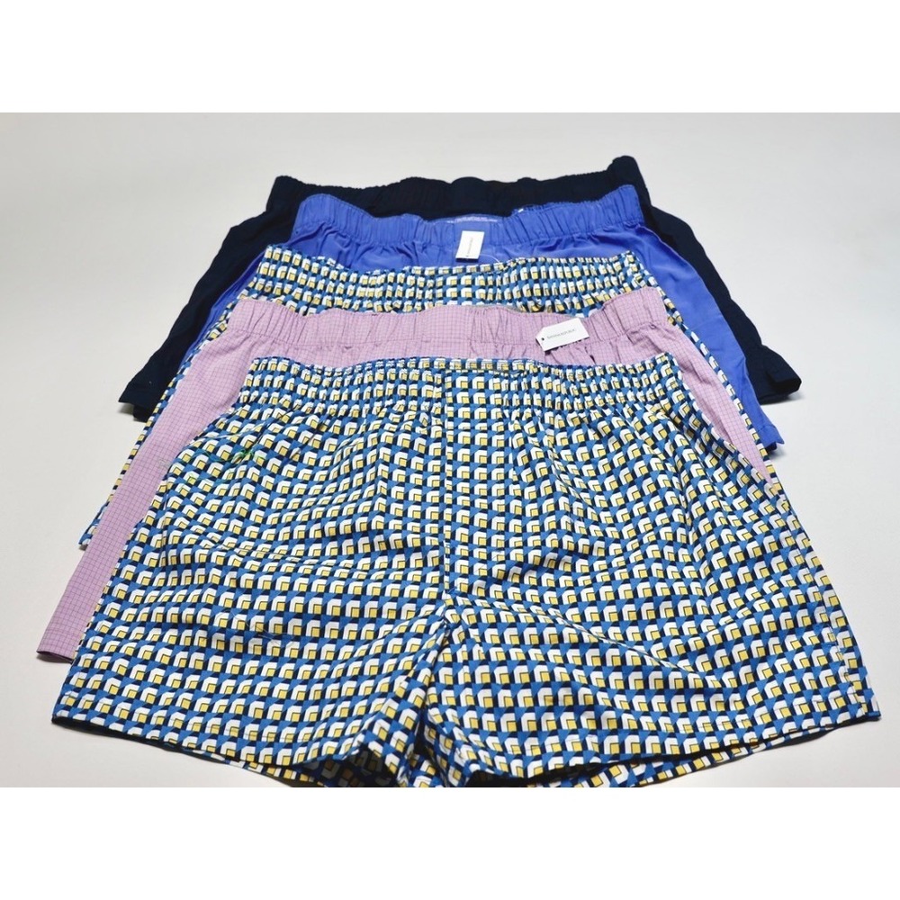 Banana Republic Boxer Shorts Mens Small 5 Pair lot Lounge Lot NWT